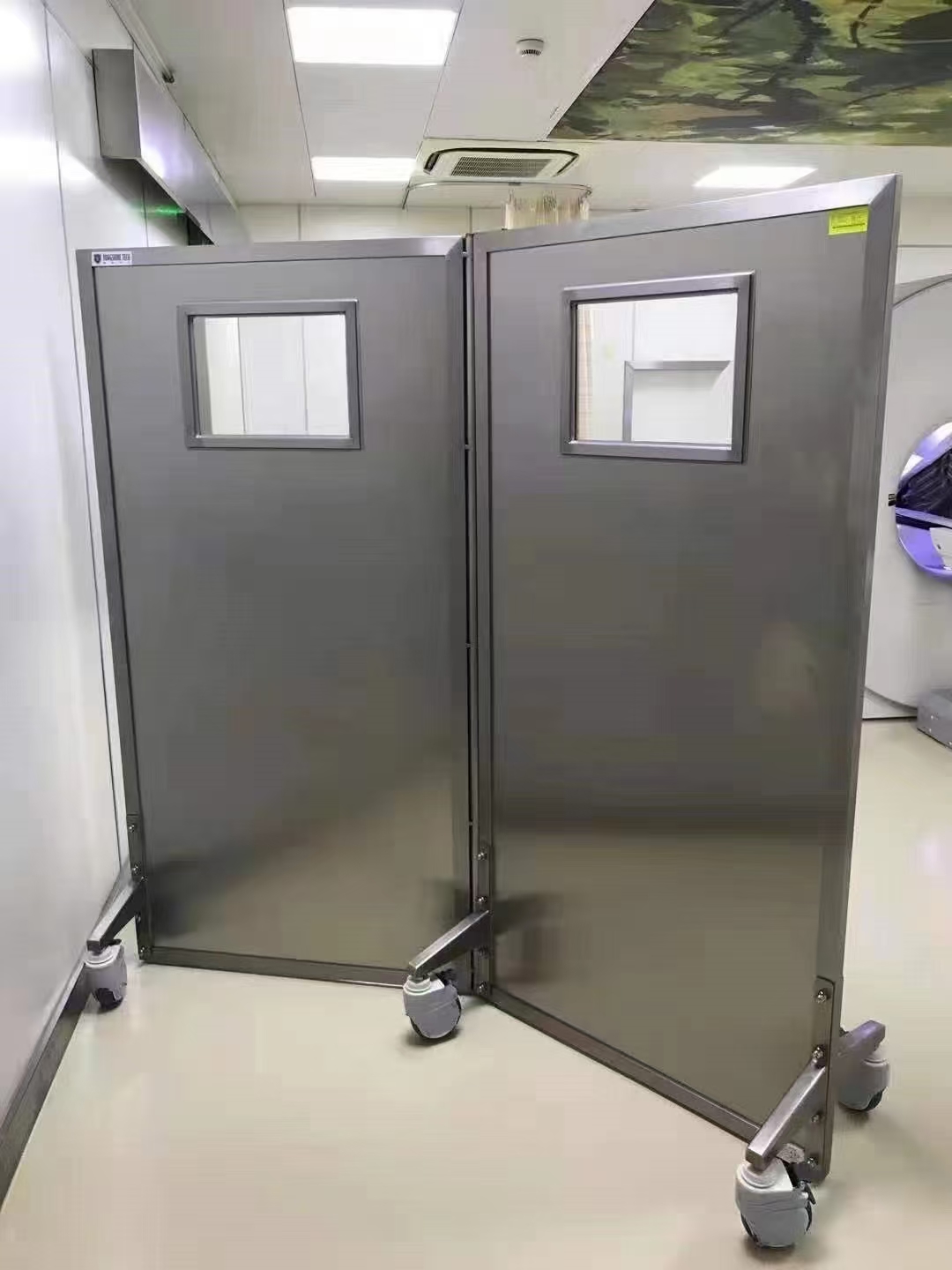 酒泉隔断双联铅屏风